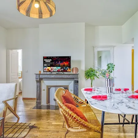 Le Safari I Parking I Face Gare I Family & Confortable I Rentimmo Apartment Troyes